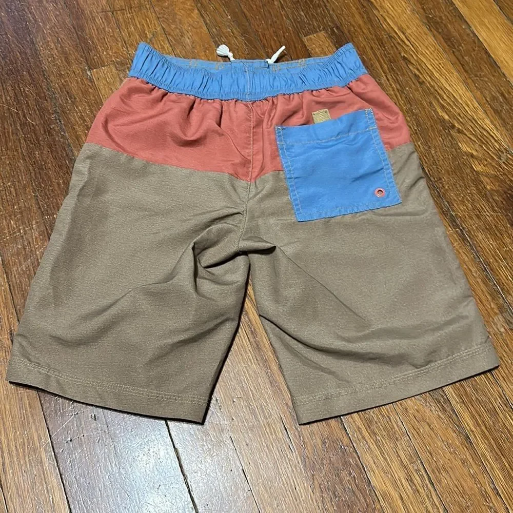 Gymboree Boys Swim Trunks, Medium (7-8)